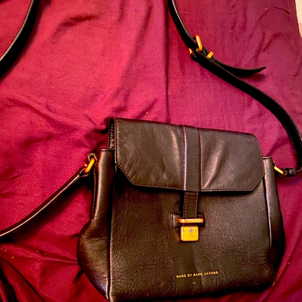 Marc Jacobs black crossbody bag